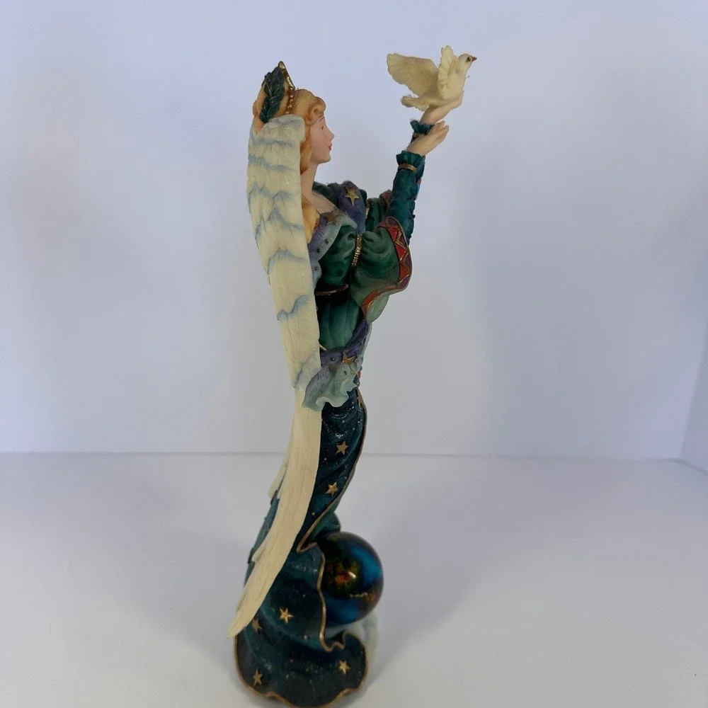 Lenox Millennium Pencil Angel‎ Figurine The World is at Her Feet 1999 - Picture 4 of 16